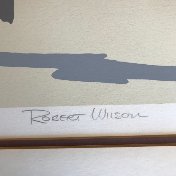 Robert Wilson "Harmony" Lithograph - Picture 2 of 5